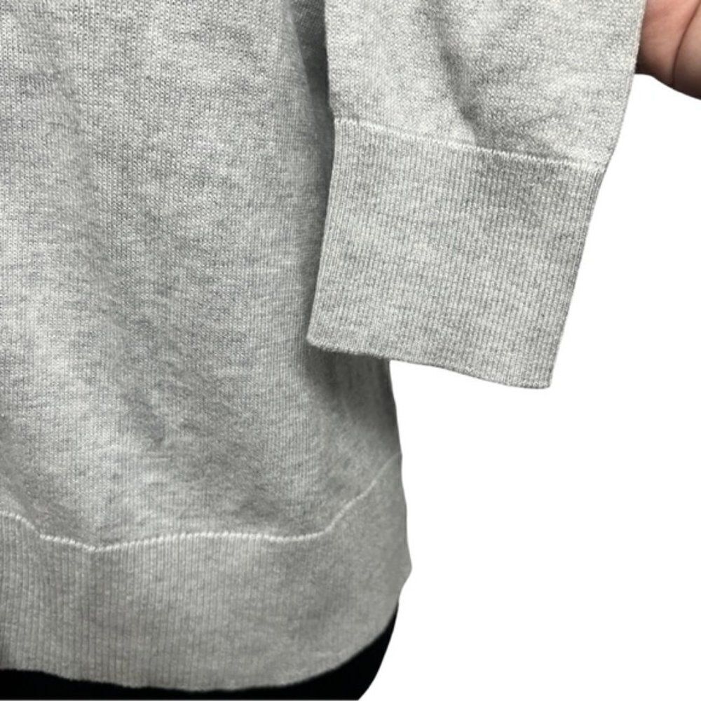 Ricki's Button Front Cardigan Gray - Picture 4 of 5